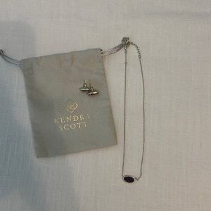 Kendra Scott necklace & earring set